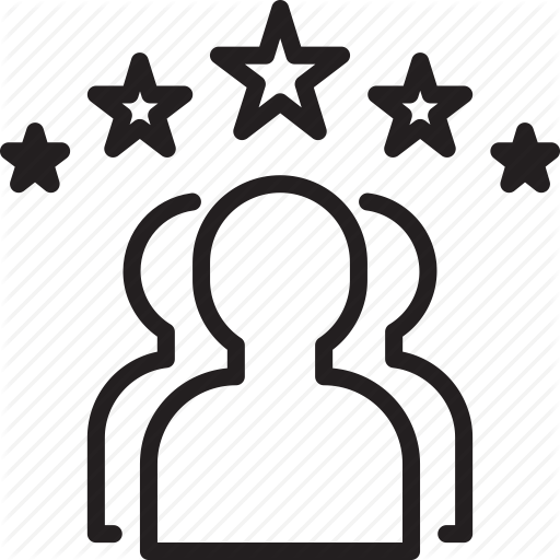 Clients, Customers, Rating, Satisfaction, Seo, Start, Votes Icon