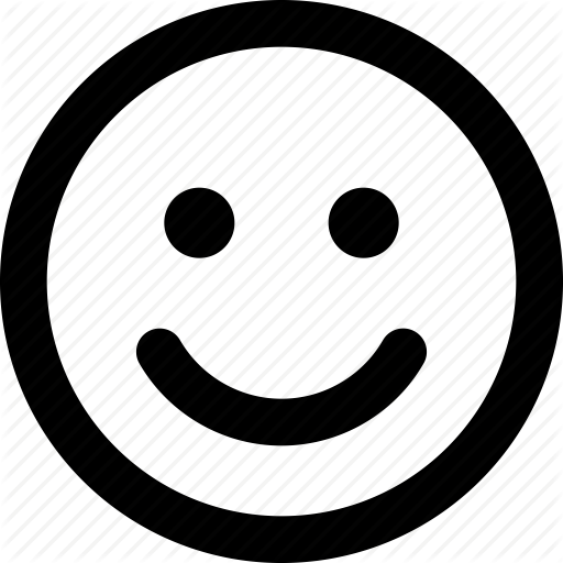 Emoji, Face, Happy, Satisfied Icon