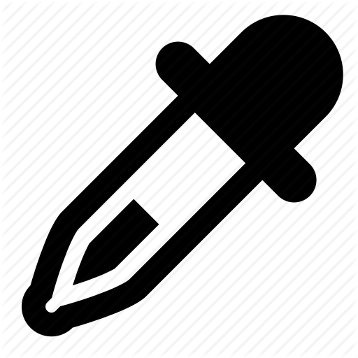 Dropper, Picker, Pipette, Saturation Icon