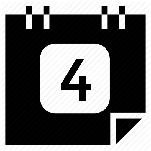 Appointment, Calender, Date, Day, Event, Four, Schedule Icon