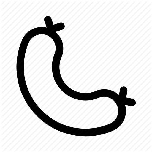 Meat, Pork, Sausage Icon