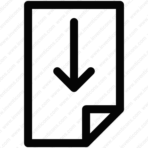 Download Document,download,file,page,paper,save Icon Inventicons