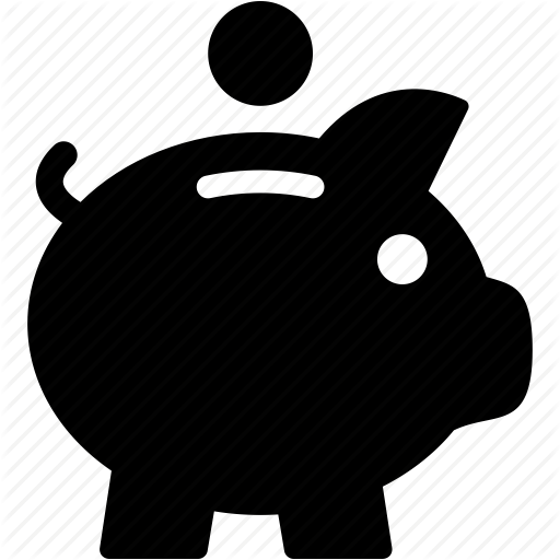 Bank, Coin, Guardar, Money, Pig, Piggy, Save Icon
