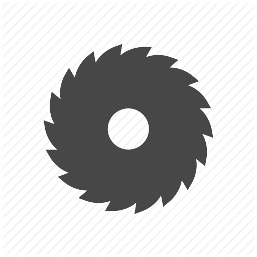 Carpentry, Circular Saw, Industrial Saw Icon