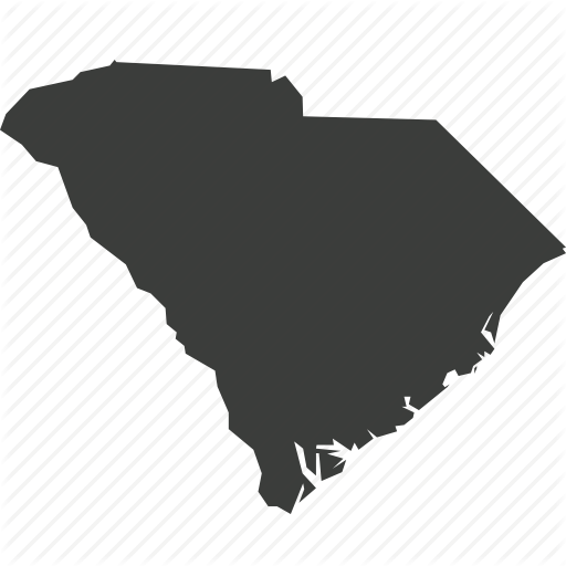 America, Location, Map, South Carolina, State, Usa Icon
