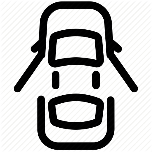 Car Door Icon Car Door Black Simple Icon On White Background