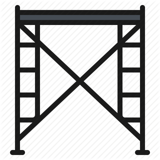 Construction, Scaffolding, Site, Structure, Work Icon