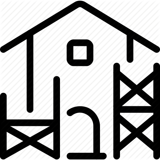 Build, Building, Construction, Scaffold, Scaffolding Icon