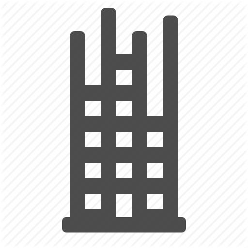 Building, Construction, Real Estate, Scaffolding Icon