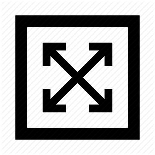 Move, Resize, Scale, Size, Transform, Vector Icon