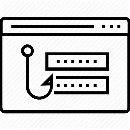 Password Phishing, Phishing, Scam, Steal, Thieve Icon