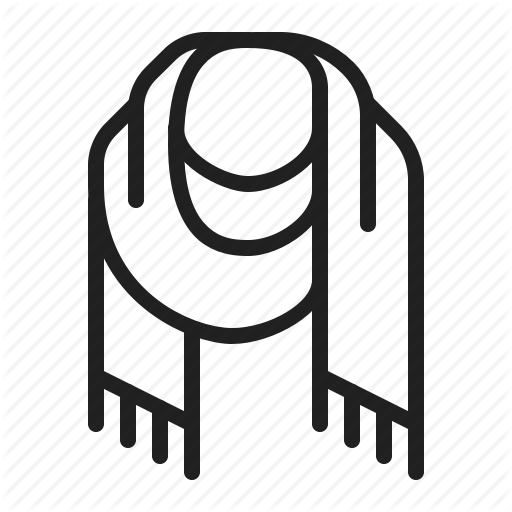 Accessories, Clothing, Fashion, Scarf Icon