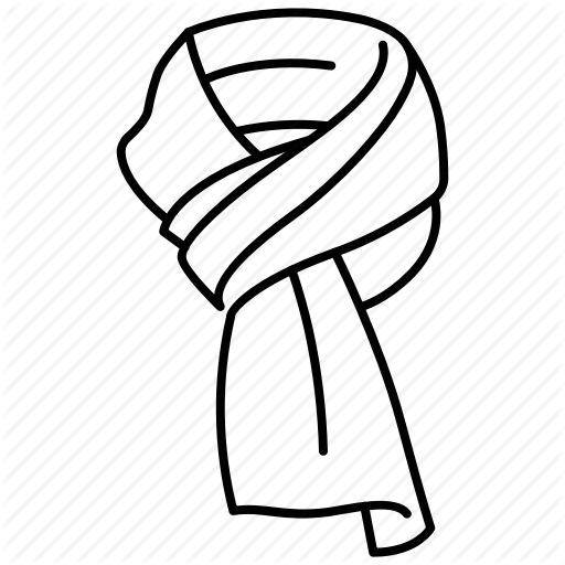 Clothes, Fashion, Scarf, Shopping Icon