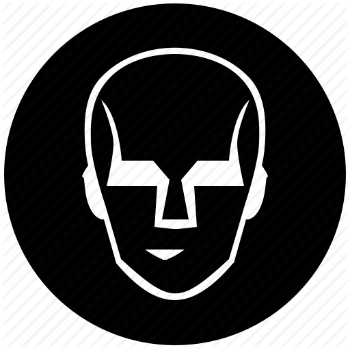 Comics, Face, Head, Robot, Round Icon