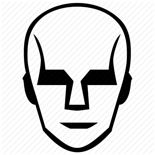 Comics, Face, Head, Robot Icon