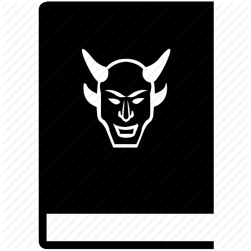Antichrist, Book, Death, Devil, Evil, Hell, Hero Icon