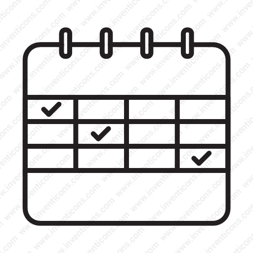 Download Schedule Icon Inventicons