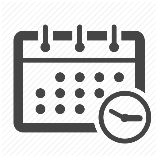 Appointment, Calendar, Clock, Working Schedule Icon