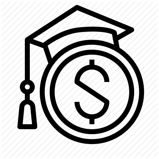 Education, Money, Scholarship, School, University Icon