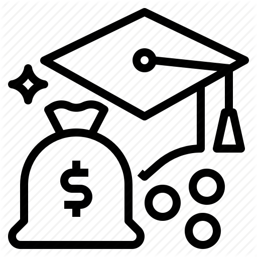 Finance, Money, Scholarship, Study Icon