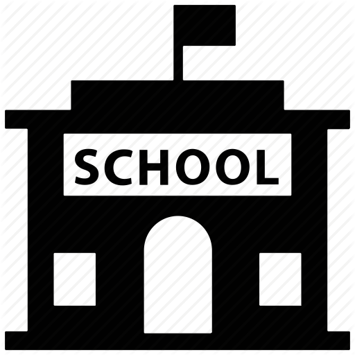 Building, Education Building, School, School Building Icon