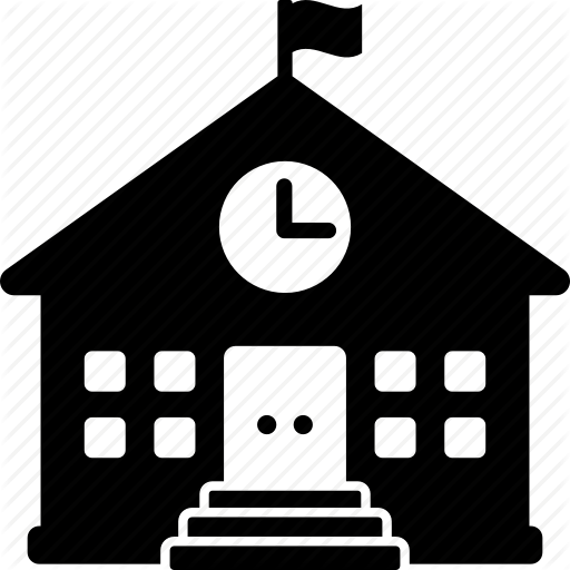 Building, College, Elementary, School, University Icon