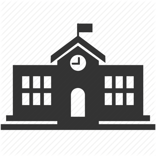 Building, Education, School Icon