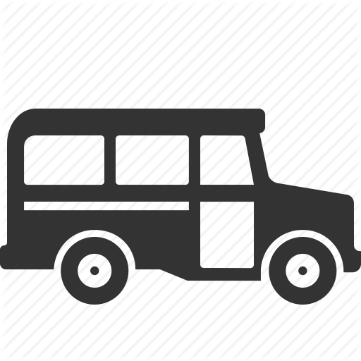 School Bus, Transport, Vehicle Icon