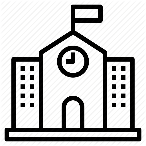 Building, Education, Elementary, High, Primary, School Icon