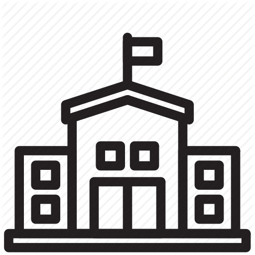 Building, College, Education, Learn, School Icon