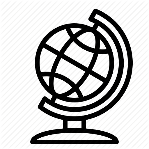 Country, Earth, Education, Globe, Location, Map, School Icon