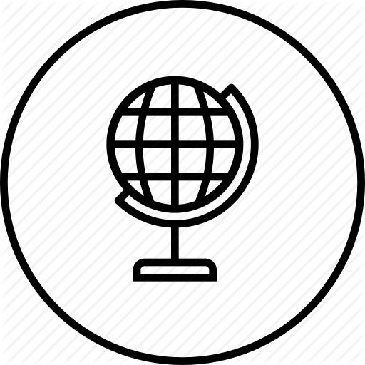 Education, Map, School, Study, World Icon