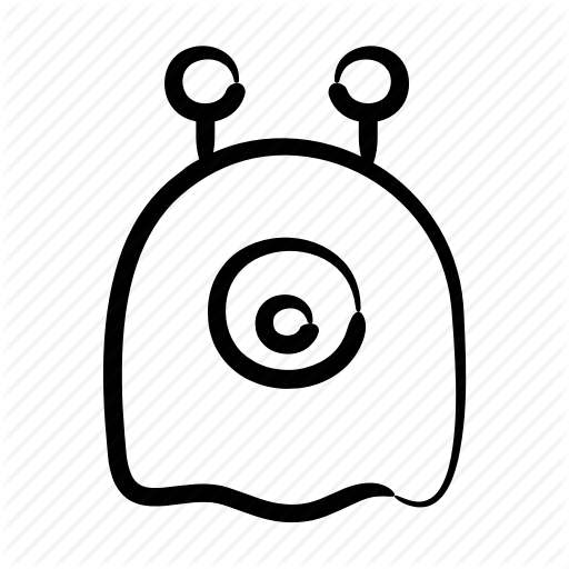 Alien, Creature, Cute, Fantastic, Hand Drawn, Monster, Sci Fi Icon