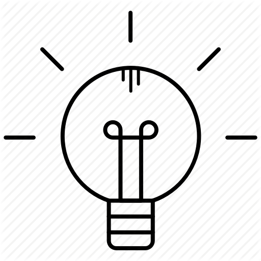 Idea, L Light, Science Icon