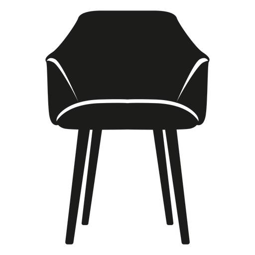 Scoop Chair Flat Icon