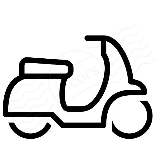 Iconexperience I Collection Motor Scooter Icon