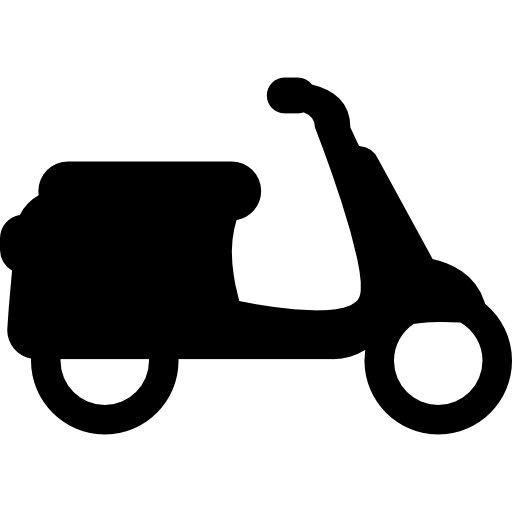 Motor Scooter Icons Free Download
