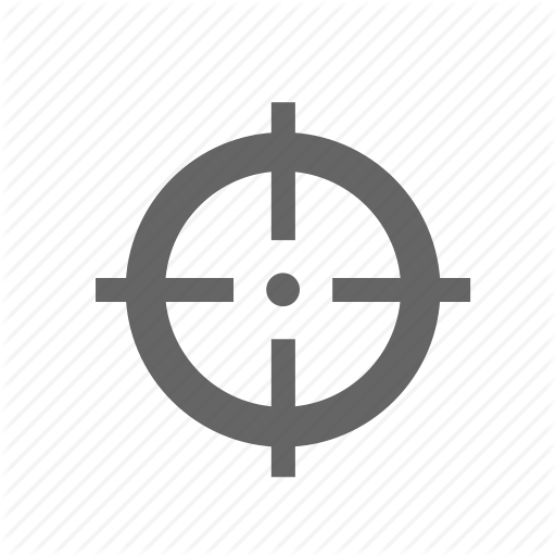 Aim, Crosshair, Gun, Rifle, Scope, Sight, Target Icon