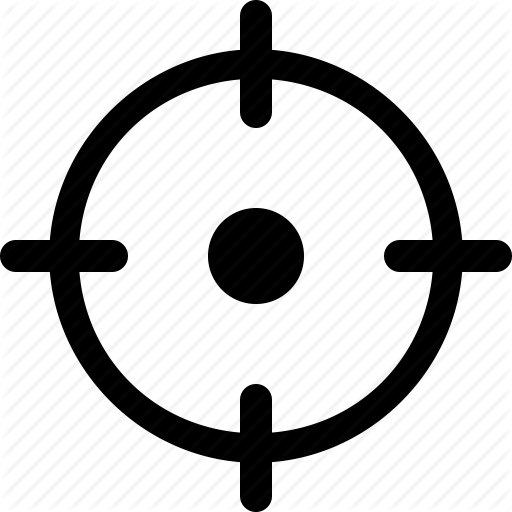 Aim, Objective, Scope, Target Icon