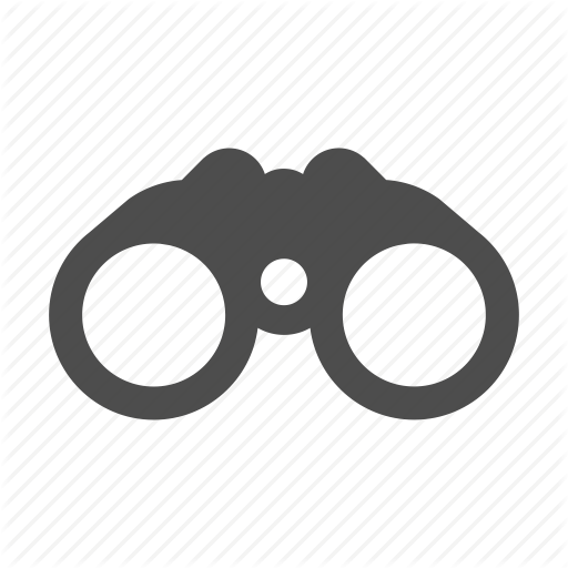 Binoculars, Find, Scope, Search, See, View, Zoom Icon