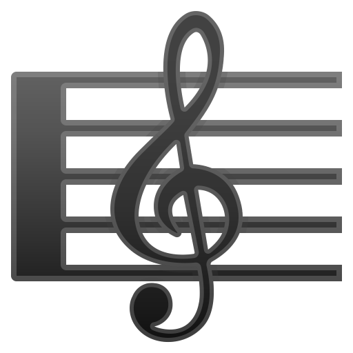 Musical Score Icon Noto Emoji Objects Iconset Google