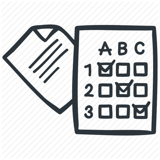 Grade, Score, Test Icon