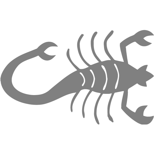Gray Scorpion Icon