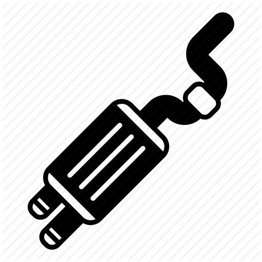 Car, Exhaust, Mechanical, Repair Icon