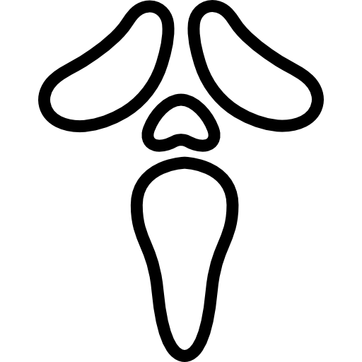 Ghost Scream Of Halloween Icons Free Download