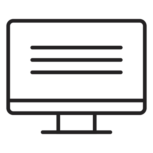 Computer Screen Monitor Icon