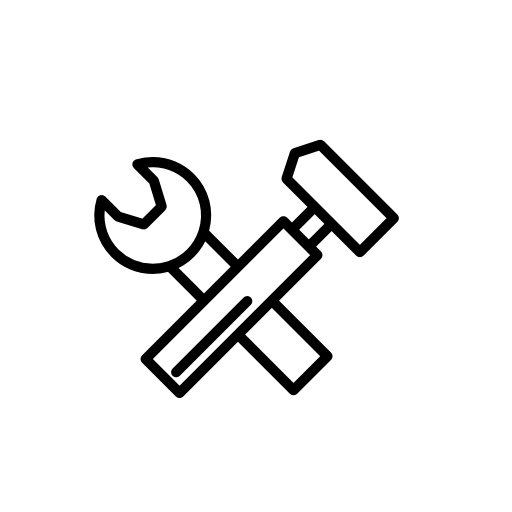 Screwdriver And Wrench Icon