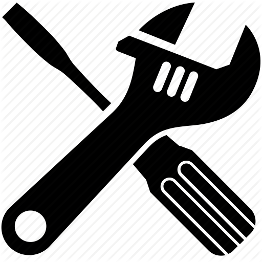 Construction, Options, Screwdriver, Settings, Spanner, Tools