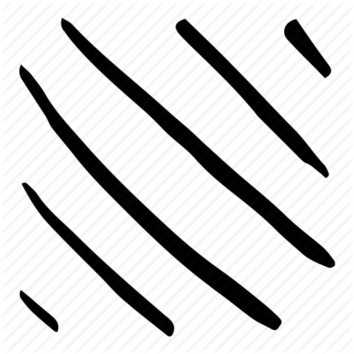 Diagonal, Doodles, Hand Drawn, Lines, Pattern, Scribble Icon