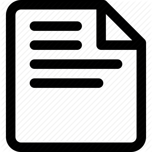 Document, Draft, File, Note, Paper, Report, Script Icon